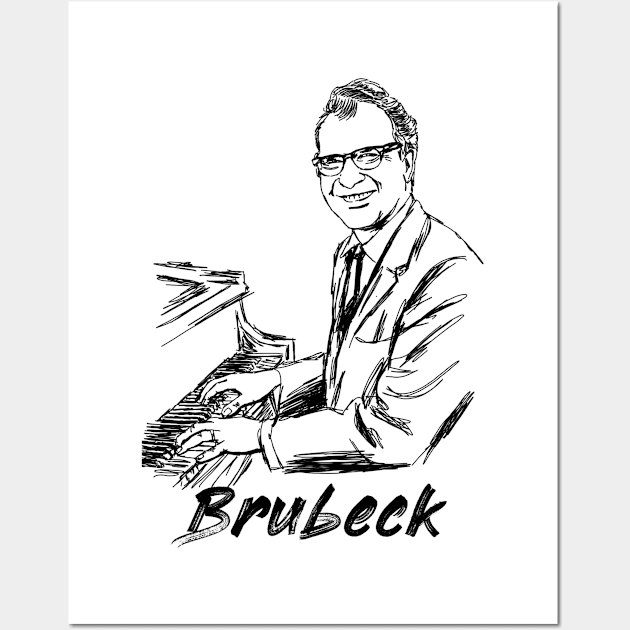 Dave Brubeck Wall Art by ThunderEarring